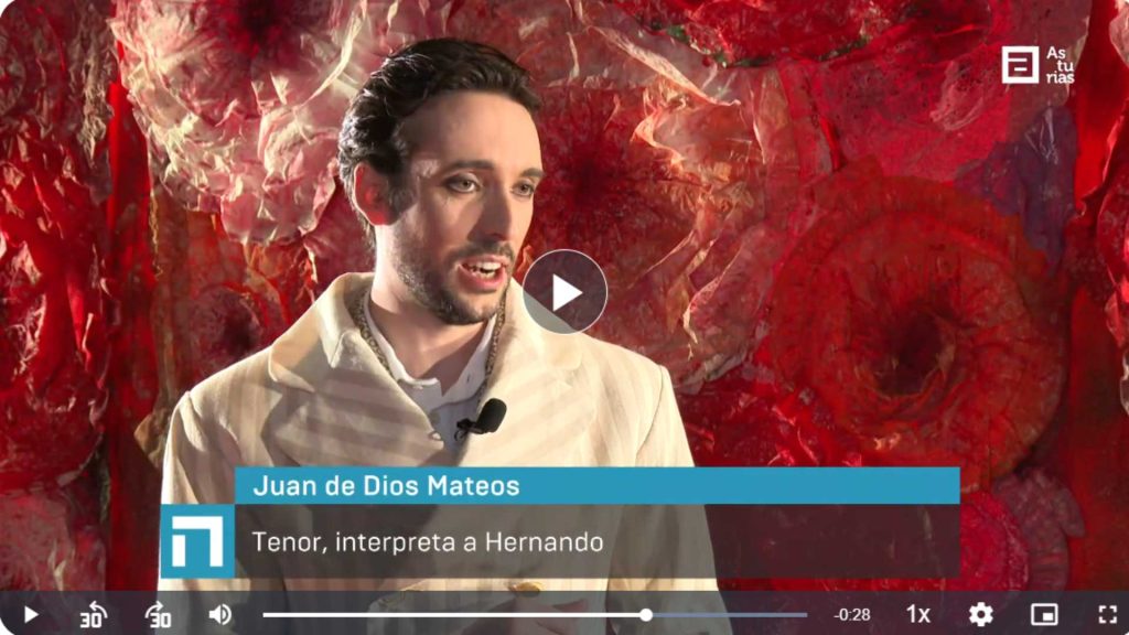 Entrevista a Juan de Dios para la producción Un gitano por amor el 14 de marzo de 2026.